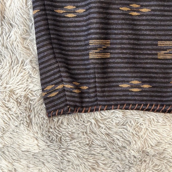 Vintage Lauren Ralph Lauren Navajo Wrap Style Wool Skirt - Picture 8 of 9